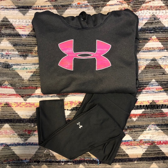 Under Armour Tops - Under Armour Hoodie & Legging Set